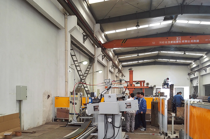 进口焊接机器人展示